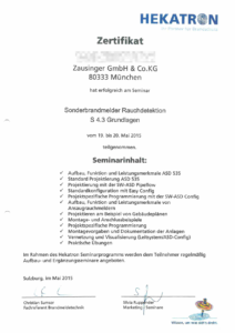 2015-05 Sonderbrandmelder Rauchdetektion S 4.3 Grundlagen