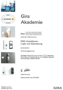 20210202 KNX HomeServer Logik und Alamierung